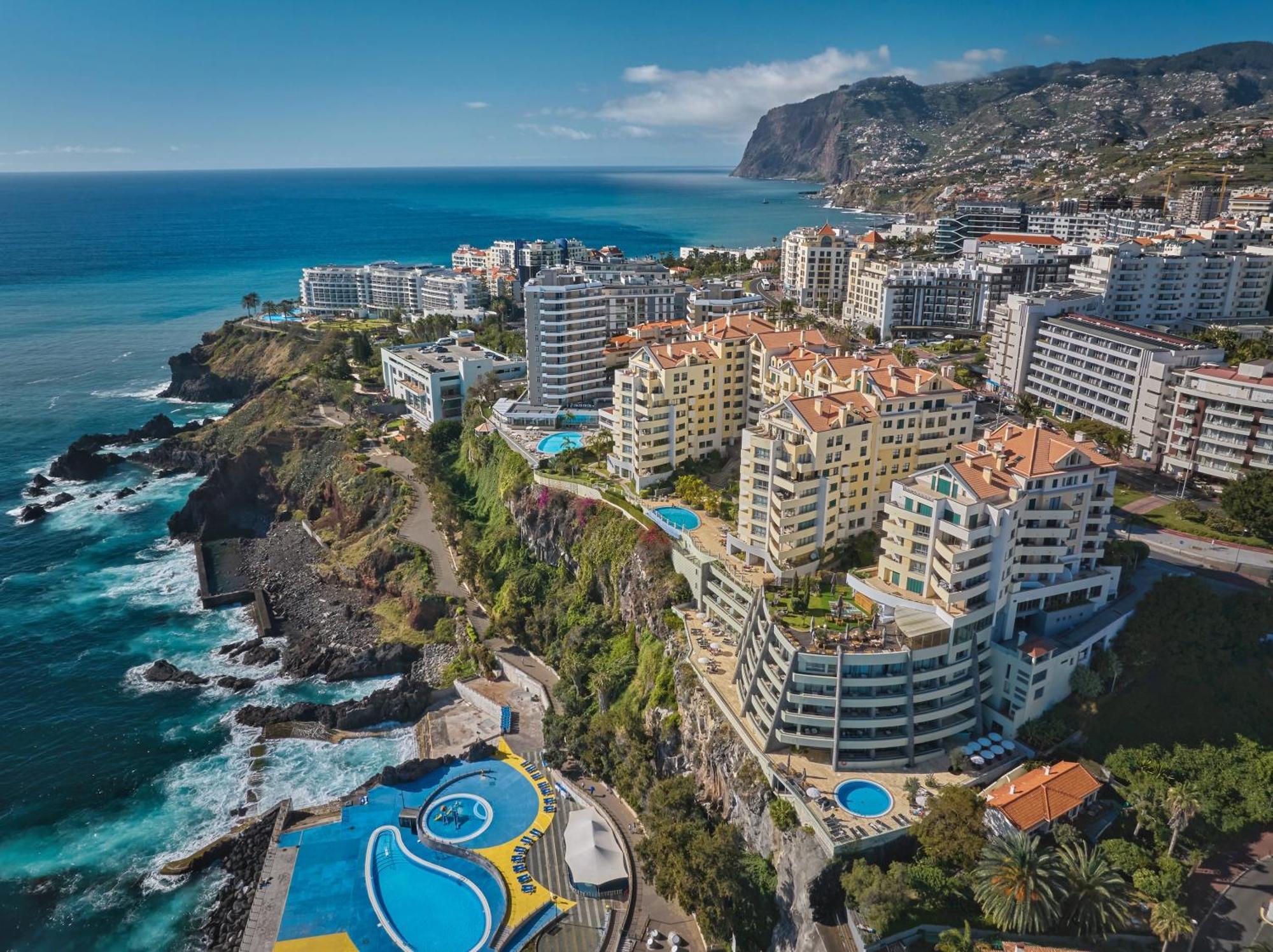 Oceanside Terrace Apartment By Holiday Rental Madeira Funchal  Exteriör bild